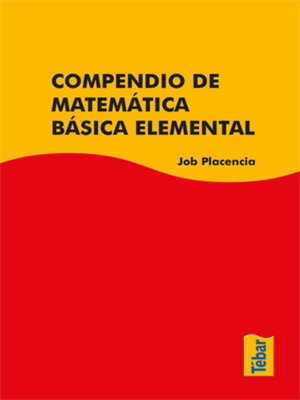 cover image of Compendio de matemática básica elemental